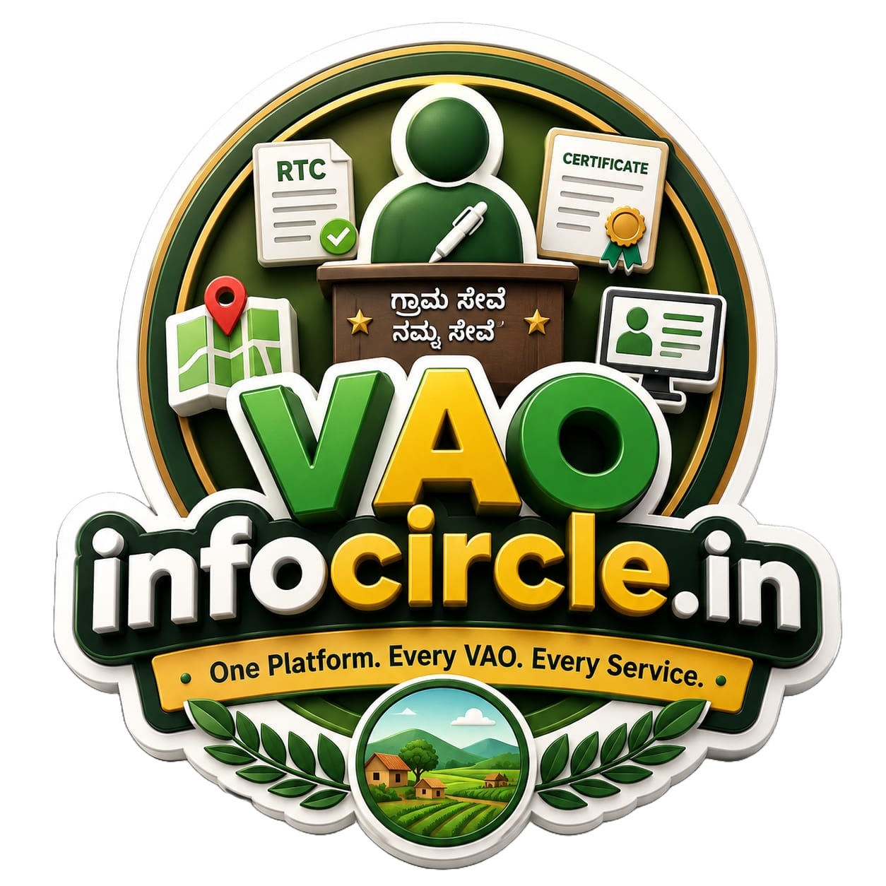 VAO Info Circle Logo